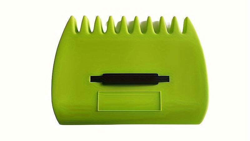 Paires de griffes à feuilles en plastique, faciles à manier, pour ramasser débris de jardin et pelouse, outils durables intérieur/extérieur.