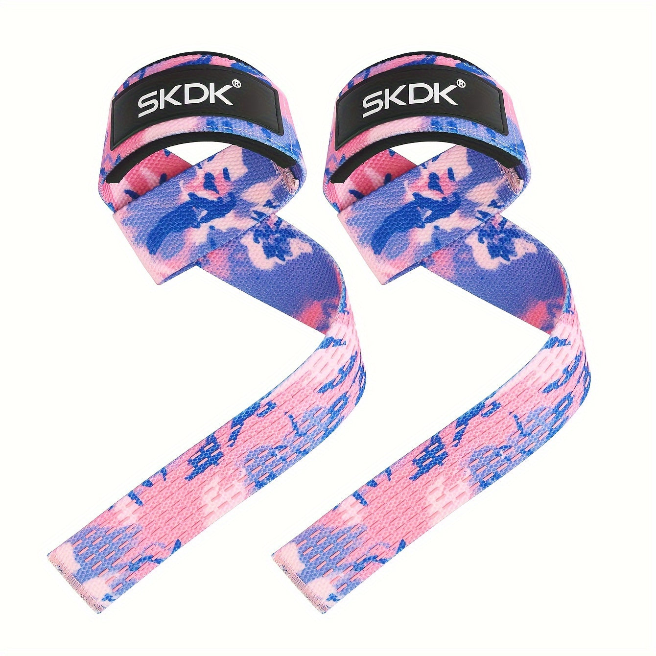 1 Pair SKDK Weight Lifting Wrist Straps with Extra Hand Grips - Breathable Mesh Gym Wrist Wraps for Deadlifts, Strength Training & Bodybuilding - Mixed Colors (Black/Blue/Pink/Red/Grey), Bodybuilding Essentials | Adjustable W