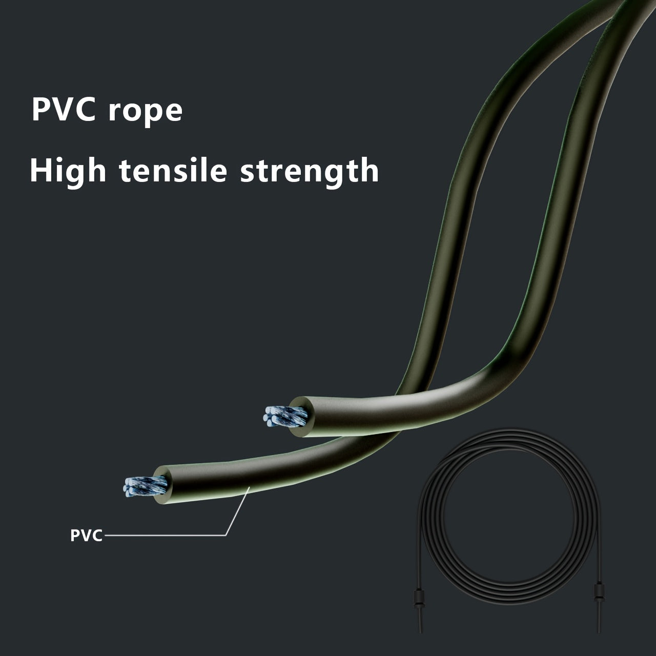 Corde à sauter de fitness réglable, conçue pour l’entraînement intensif, offrant mouvement fluide, résistance anti-nœuds et performance polyvalente pour tous les sportifs.