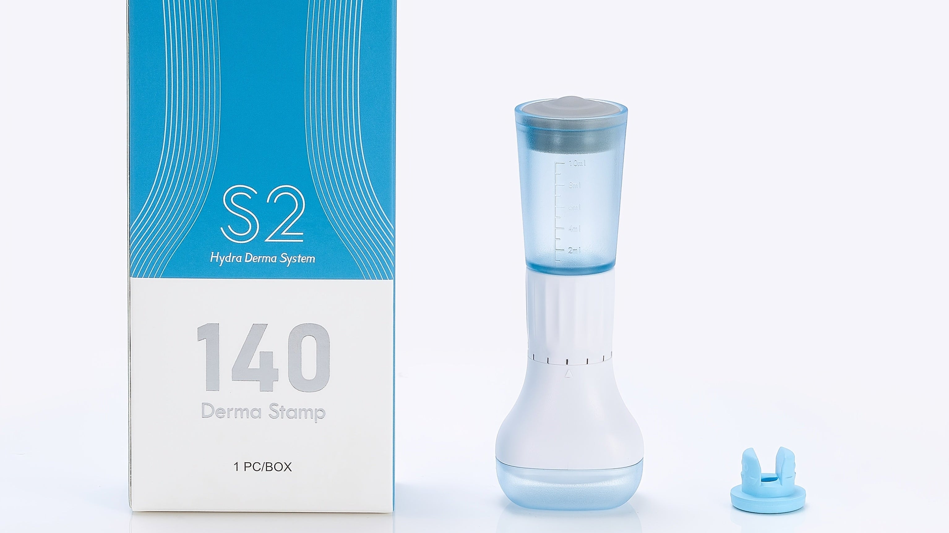 Dr.pen Adjustable Derma Stamp Micro-Needles Roller - 0.25mm, for Scalp, Face, Beard &amp; Body Use, No Battery Needed, Fragrance-Free, All Light Beige Types, Daily Skincare Tool, Sleek Design, Precision Dermatology, Durable Const