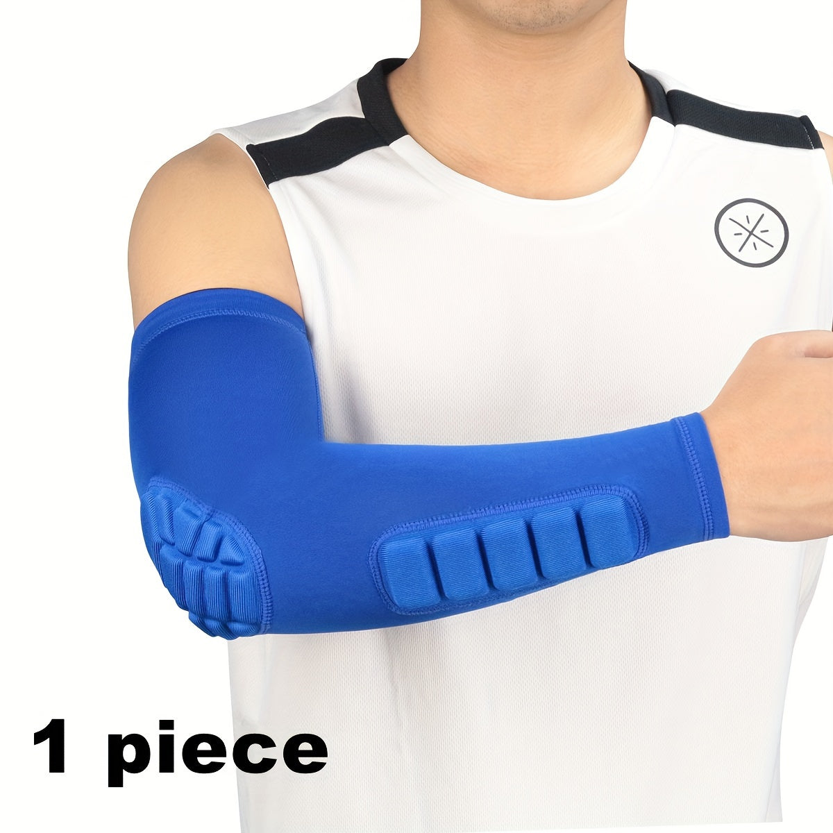 1pc/2pcs Men's Slim-Fit Arm Sleeves - Breathable Comfort Design for All-Day Wear