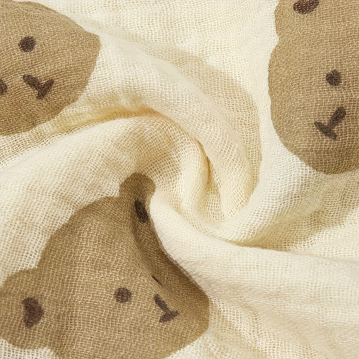 5 serviettes pour bébés, motifs adorables, douces, idéales pour le bain, la poussée dentaire et les moments de jeu.