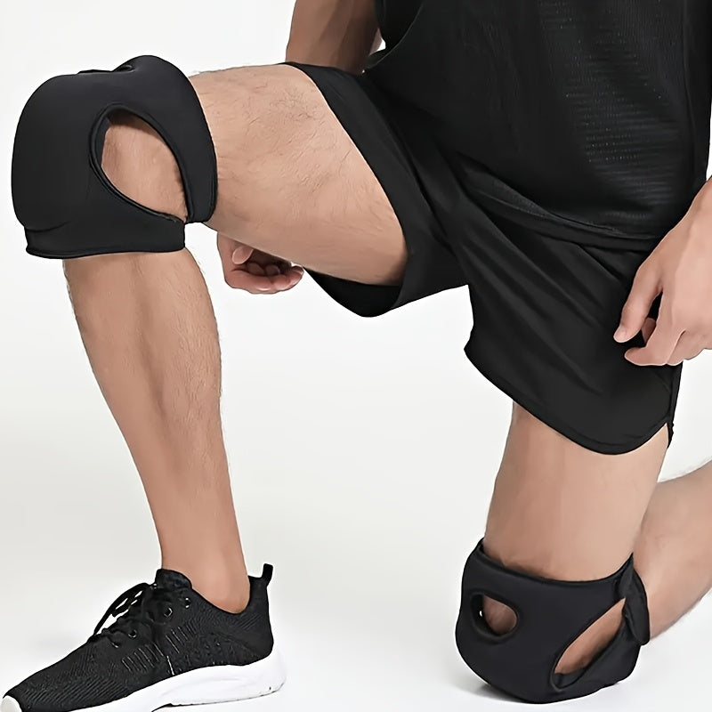 زوج من وسادات الركبة المريحة القابلة للتعديل المصنوعة من النيوبرين للحديقة - متينة، وحماية غير قابلة للانزلاق للبستنة والعناية بالحديقة