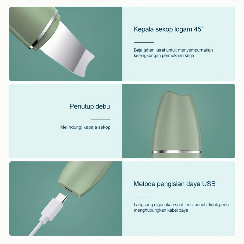 AmazeFan Skin Scrub, appareil nettoyant facial pour soin personnel, exfolie et purifie la peau, outil beauté pratique pour routine visage.