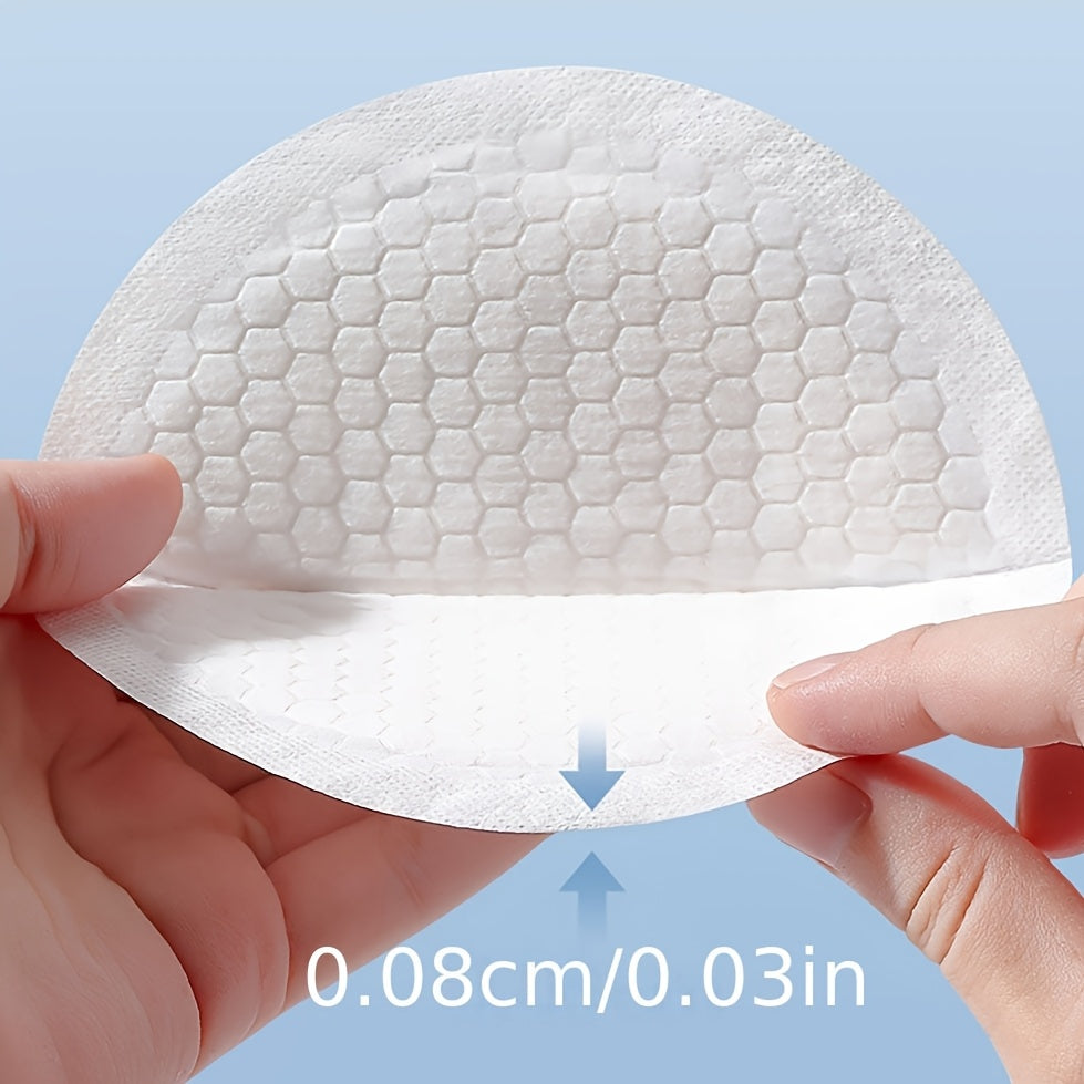 100 coussinets d’allaitement jetables ultra-fins, respirants, emballés individuellement, idéaux pour postpartum et lactation.
