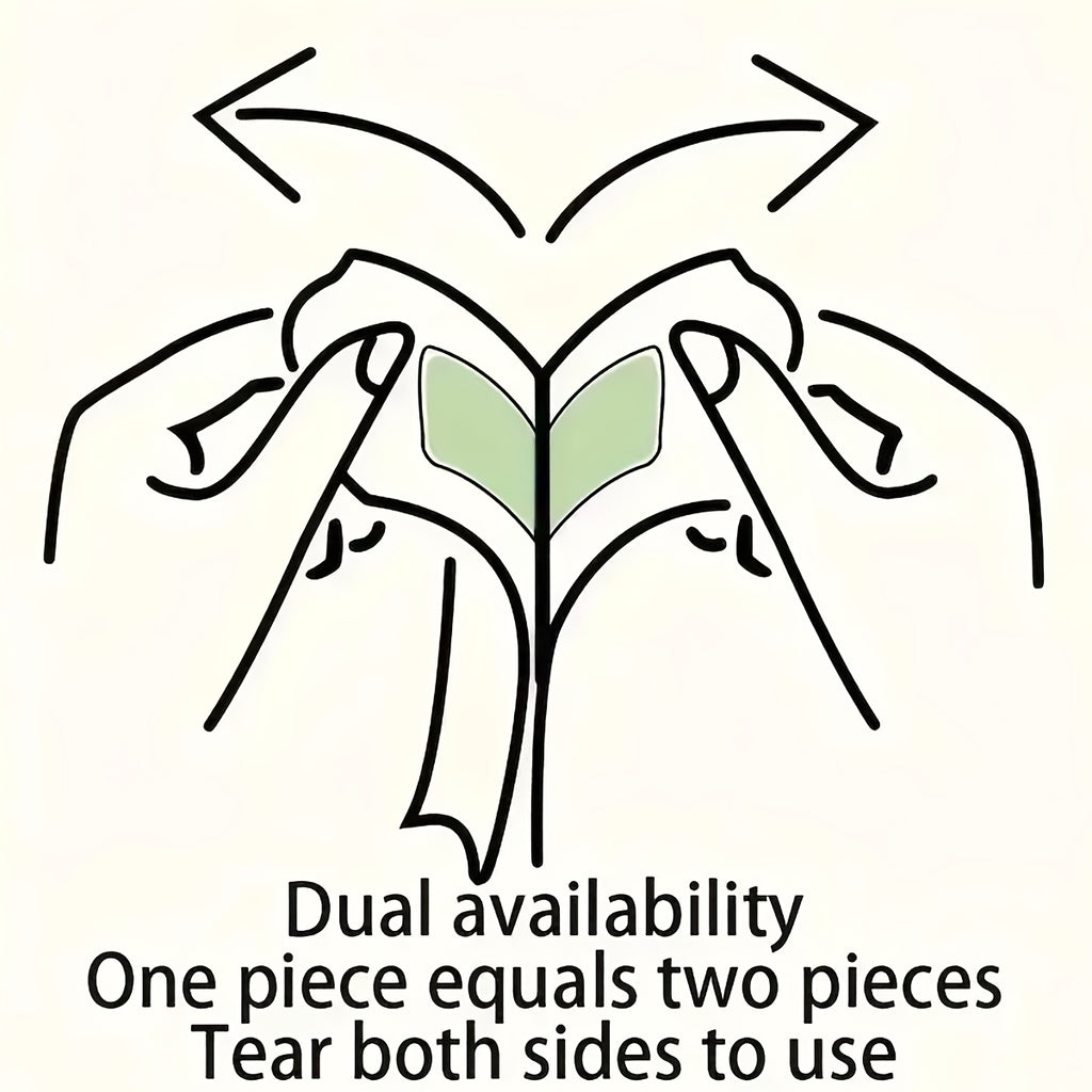 Lot de 20 bandes de cire Waxkiss, pour lèvres, barbe, sourcils et maillot, mélange gentiane et ortie, parfum aloe/rose/citron, usage multi-peaux beige clair.