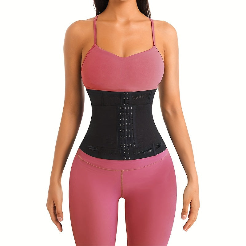 Ceinture abdominale femme, double couche renforcée, gaine de taille et body shaper, pour modeler et soutenir la taille efficacement.