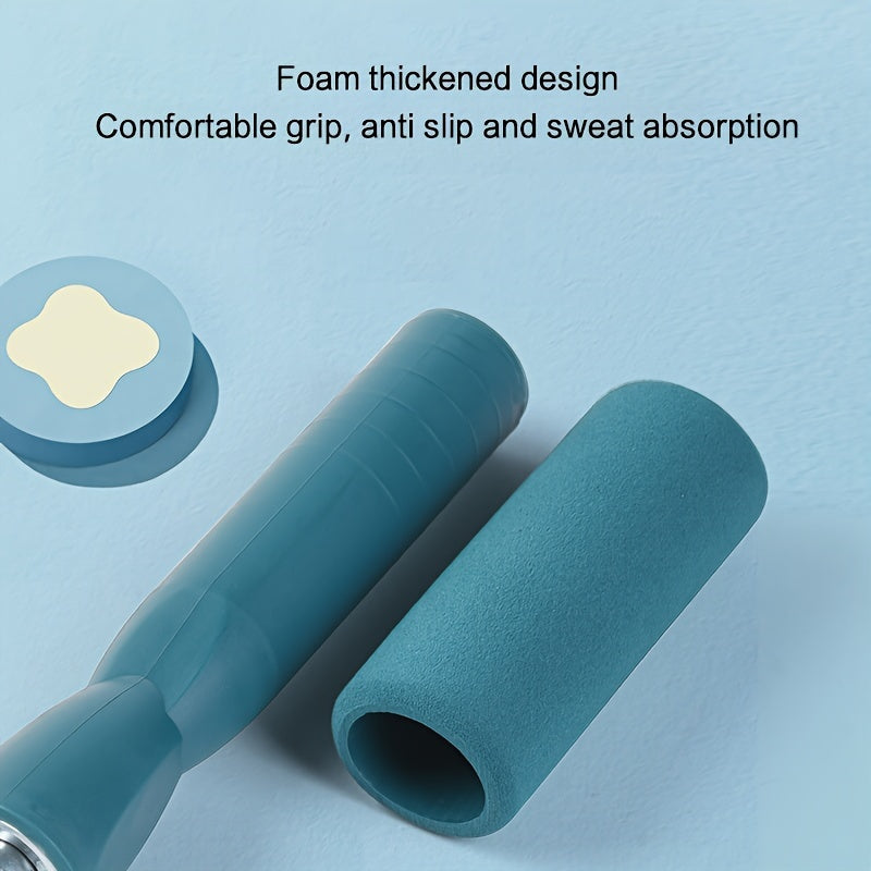 1pair Cordless Skipping Rope With Weighted Ball, Dual-purpose Jump With Sponge Handle, Suitable For Fitness, Workout, Exercise
