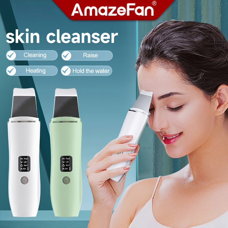 AmazeFan Skin Scrub, appareil nettoyant facial pour soin personnel, exfolie et purifie la peau, outil beauté pratique pour routine visage.