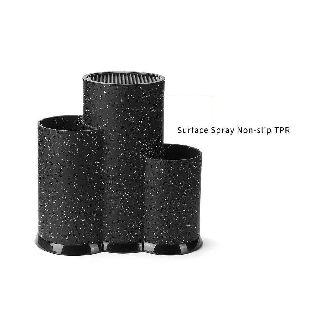 3-in-1 Multi-Functional Kitchen Utensil Holder | Safe Universal Tool Rack, Large Kitchenware &amp; Tableware Combined Drying Tube, Plastic Material, Must-Have Gift for Thanksgiving Feast