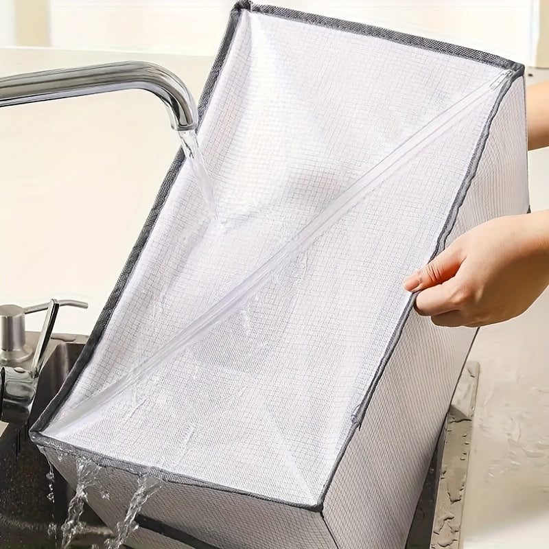 1/3pcs Foldable Drawer Storage Basket, Non-Woven Fabric, Pants Underwear Socks Bra Organizer Storage Box, Father'S Day Gift, Drawer Organizer | Multifunctional | Lightweight, Nylon Drawer Storage Bag with Handle, Divided Clot