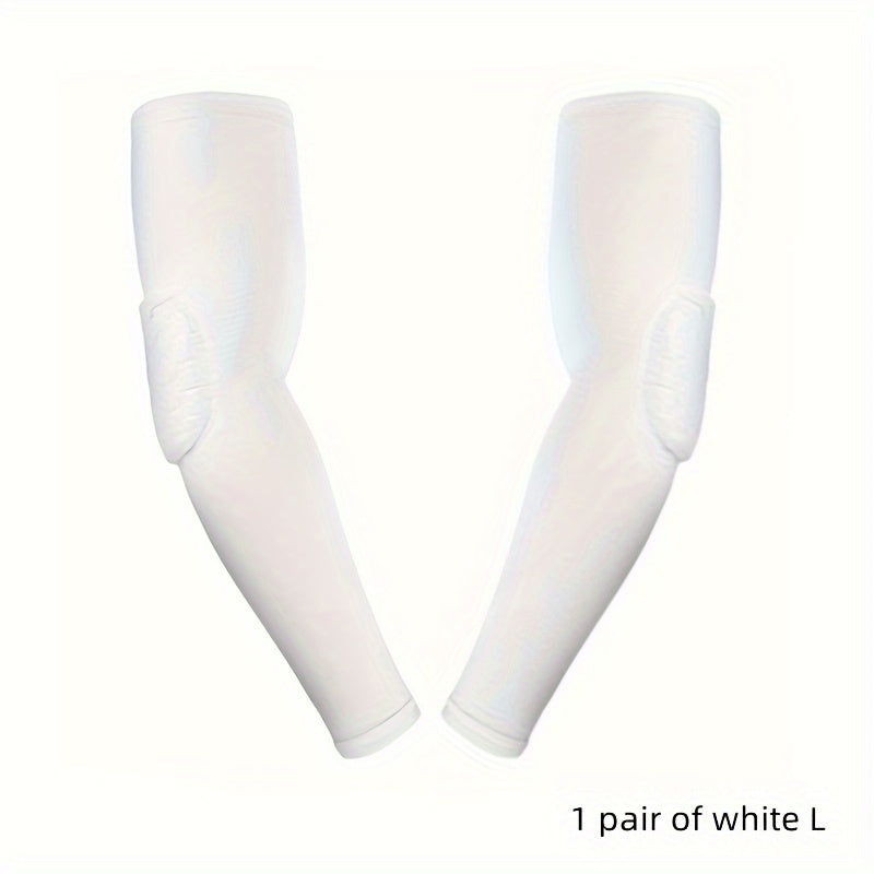 1pc/2pcs Spandex Fabric Hand and Arm Protector. Unisex, All-Season Wearable High Elasticity Breathable Sweat-Absorbent Comfortable Hand and Arm Protector, Sweat-Resistant