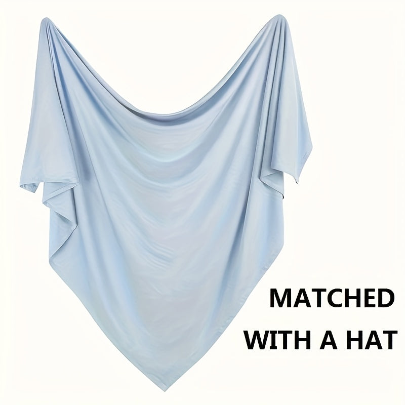 Ensemble couverture emmaillotage et bonnet pour nouveau-né, unisexe, idéal pour Halloween, Noël et premières sorties.