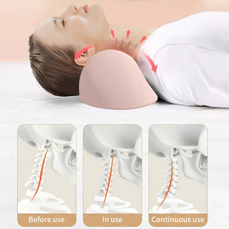 Oreiller cervical multifonction ergonomique Soutien optimal du cou et de la colonne vertébrale, favorise un sommeil profond et réparateur.