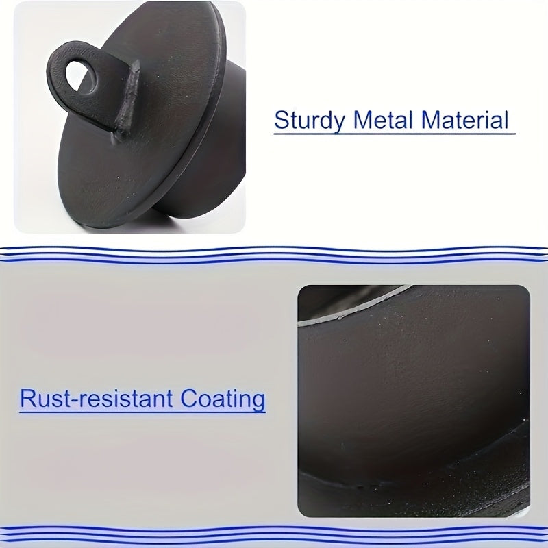 Renforceur de prise en fer noir durable avec poids ajustable, idéal pour l’entraînement à domicile et en salle de sport, construction robuste.