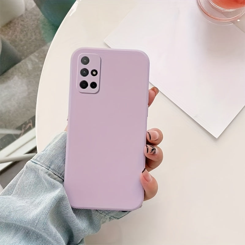 Coque classique unie pour Samsung Galaxy, ultra-fine, souple et résistante aux chocs, compatible avec plusieurs modèles S20 à S25 Ultra et FE.