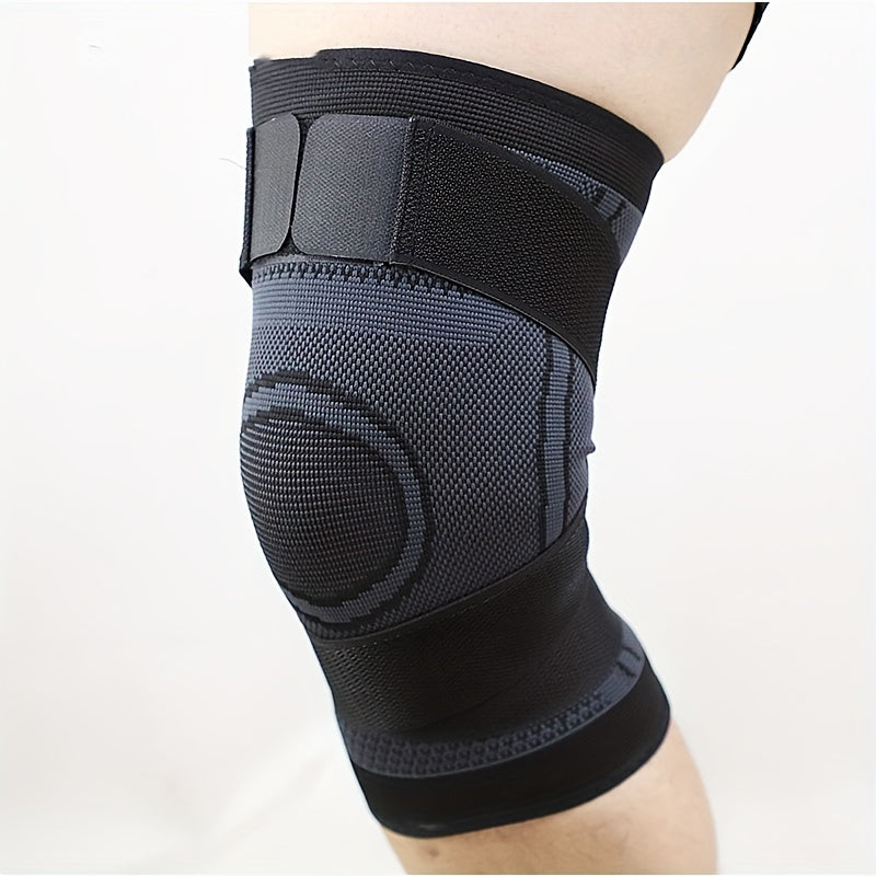 1pc Breathable Compression Knee Brace for Sports, Gym, Hiking, And Joint Support - High Elastic Knee Pad Protector for Fitness