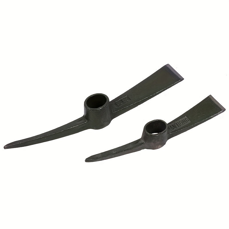 مجرفة معدنية مصنوعة يدويًا بمقبض من عشب الخيزران - مجرفة كبيرة ذات طرف مسطح للبستنة ومسح الأراضي والبناء، أداة خارجية متينة للحفر والتسوية وتنعيم الحواف، أداة للحديقة، قبضة مريحة، هيكل قوي