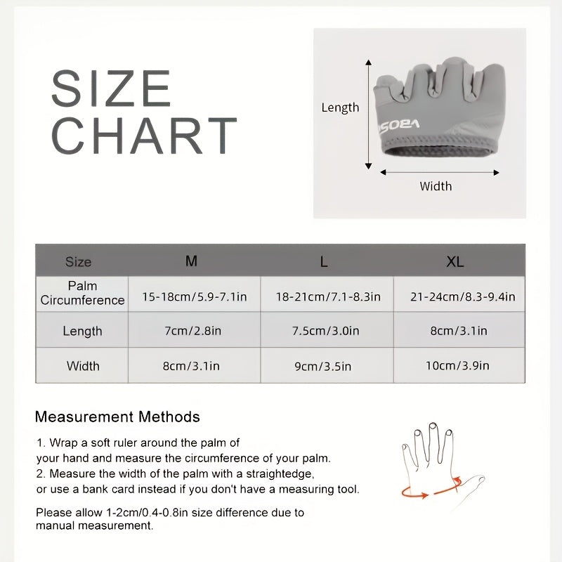 2pcs Unisex Half-Finger Fitness Gloves | Men And Women Four-finger Gloves, Non-slip Breathable Design with Quick-Dry Moisture-Wicking Fabric, Pull on Closure, Woven, Super Fiber Skin Material by