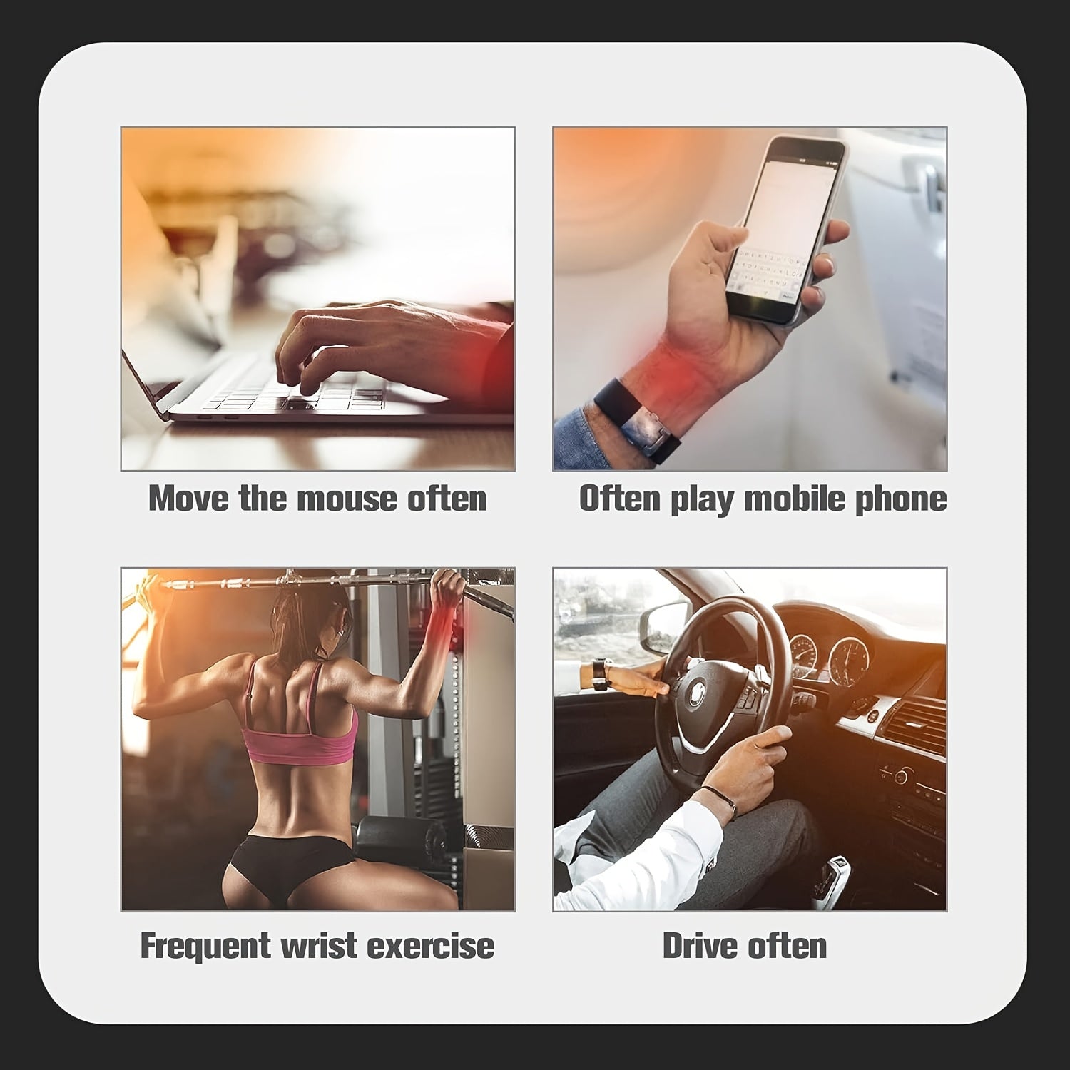 Gyroball, entraîneur de force pour poignets, bras et doigts, portable et durable, idéal pour les exercices musculaires et de rééducation.