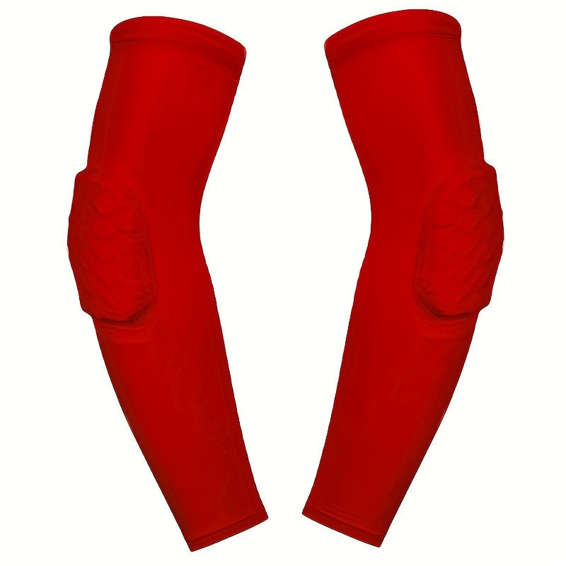 1pc/2pcs Spandex Fabric Hand and Arm Protector. Unisex, All-Season Wearable High Elasticity Breathable Sweat-Absorbent Comfortable Hand and Arm Protector, Sweat-Resistant