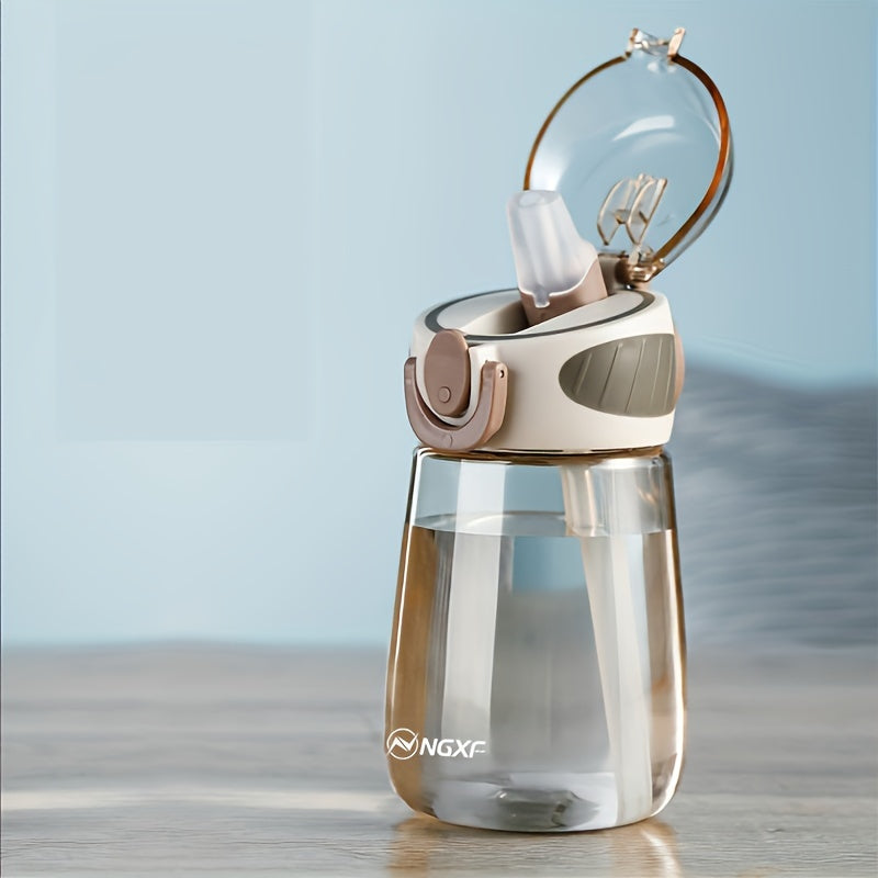 Leak-Proof Portable Water Bottle - Cute, Compact Design for Men &amp; Women, PVC-Free Plastic, Ideal for Outdoor Activities &amp; Travel