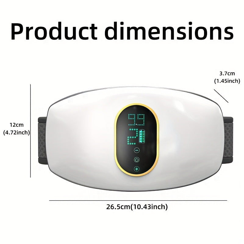 Portable Full-Body Massager with 20-Minute Timer &amp; 4 Massage Modes - Ergonomic Design, USB-Powered (Rechargeable Battery) for Abdomen, Legs, Back, Arms, Neck - Ideal For Home Gym, Post-workout Recovery, Christmas, Valentine'S