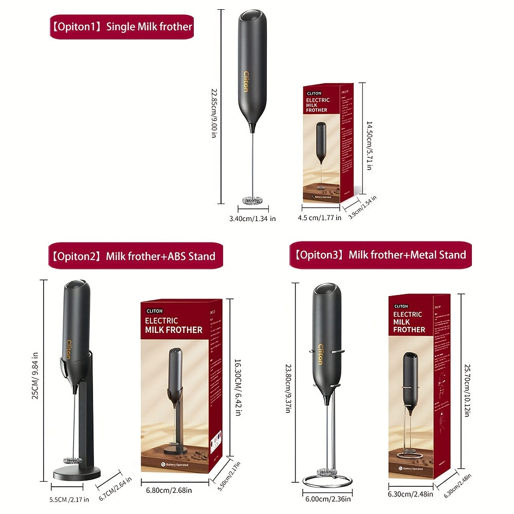 Mousseur à Lait Électrique Sans Fil : Fouet inox 304, fonctionnement silencieux, portable et compact, idéal café maison ou camping.