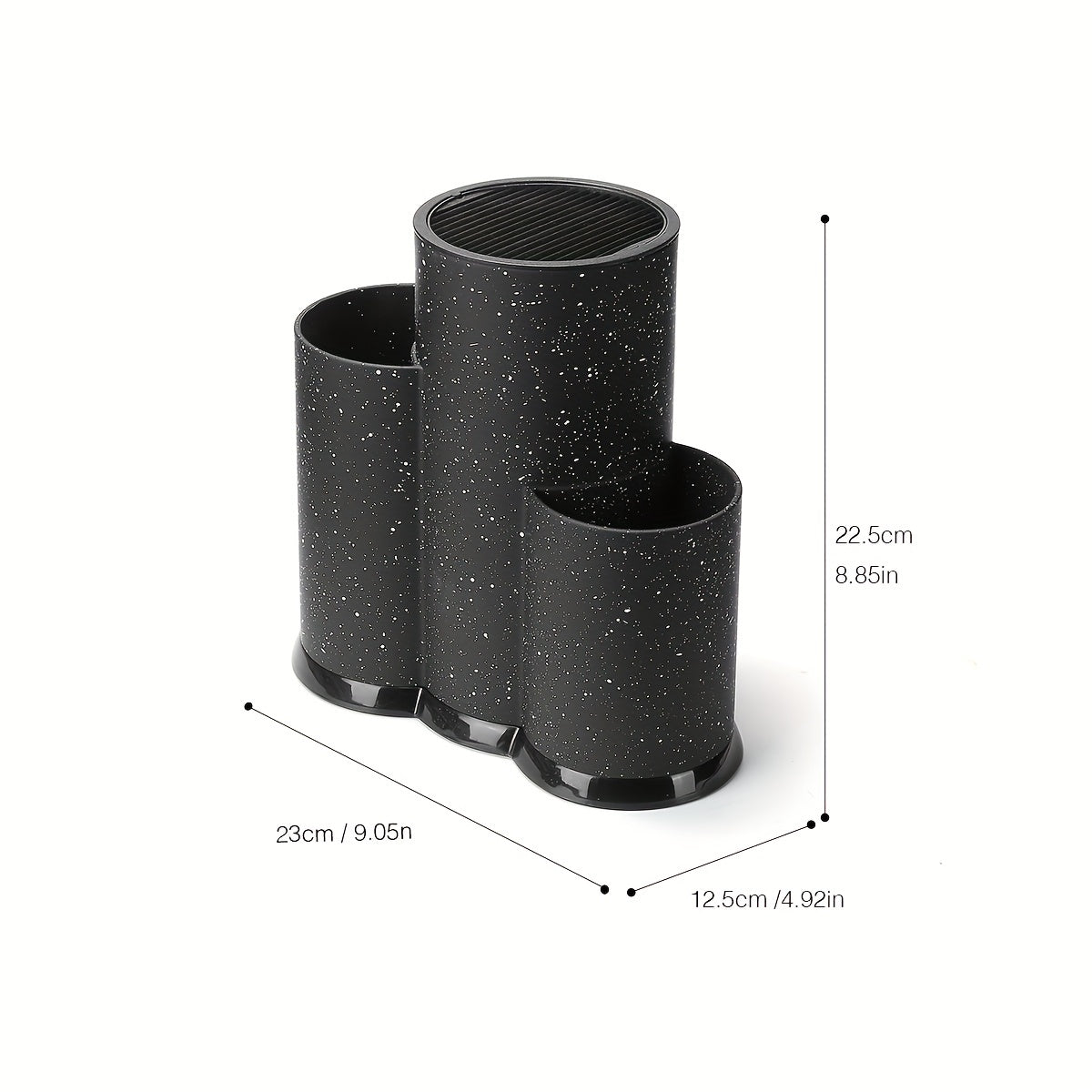 3-in-1 Multi-Functional Kitchen Utensil Holder | Safe Universal Tool Rack, Large Kitchenware &amp; Tableware Combined Drying Tube, Plastic Material, Must-Have Gift for Thanksgiving Feast