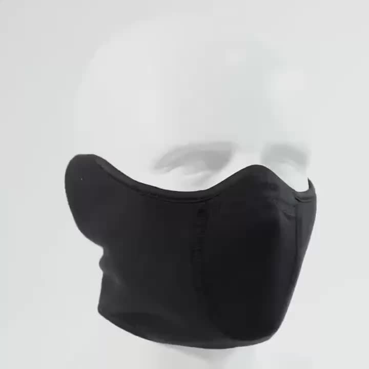 Masque d’hiver pour protection contre le vent et le froid, idéal pour moto, vélo, ski, randonnée et alpinisme, offrant confort et chaleur.