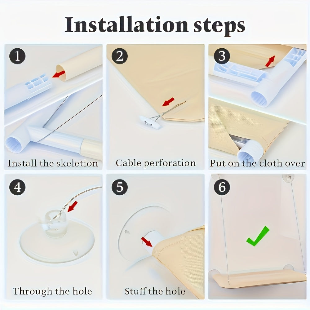 1pc Cozy Cat Window Perch - Hammock Bed for Cats, Durable PVC Material, Easy to Hang, Ideal for Sunbathing and Lounging, Provides Warmth and Comfort, Cat Hammock