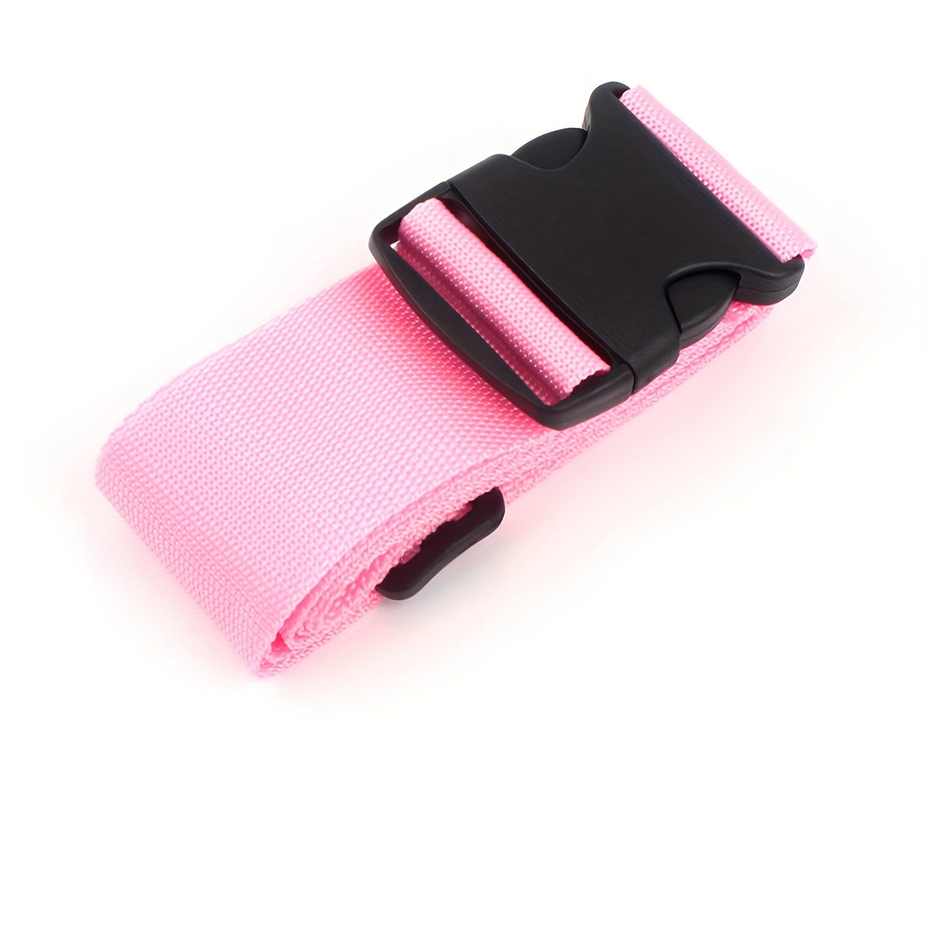 1pc Custom Embroidered Luggage Strap with Personalized Name/Text - Durable Nylon Adjustable Shoulder Strap, Colorful Luggage Protector &amp; Identifier for Suitcases, Travel Bags, Airports (Hand Washable), Suitcase Identifier, St