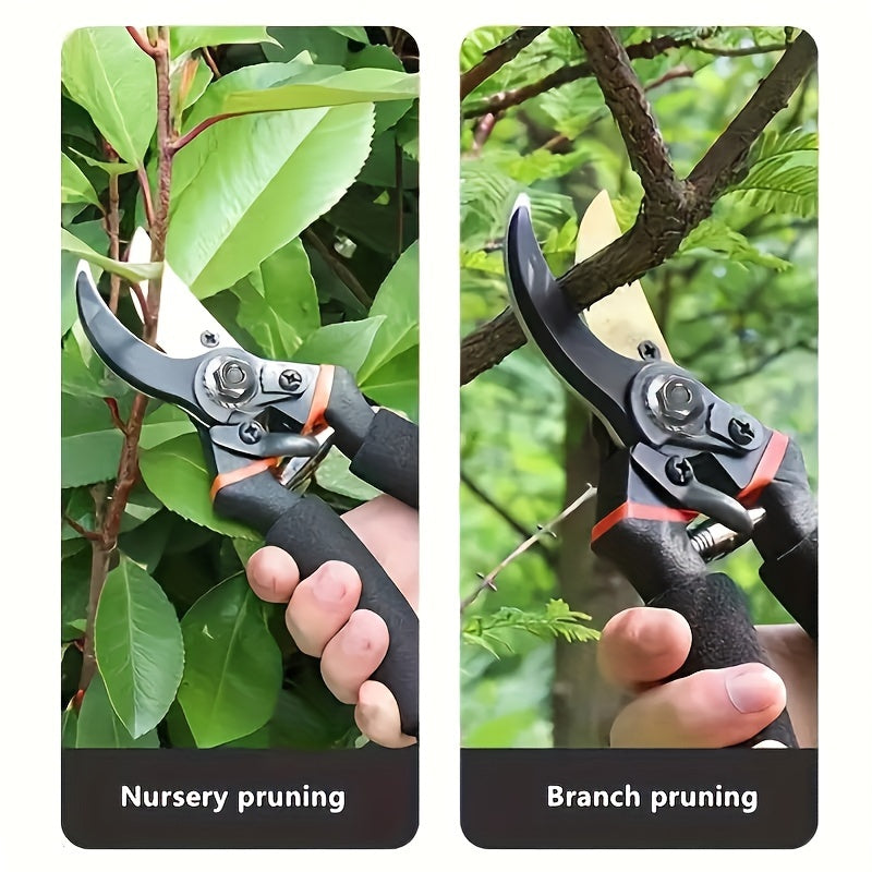 Sécateur SK5 en acier épais Puissant pour tailler branches, arbres fruitiers et arbustes, lame carbone durable, prise confortable, usage jardin intensif.