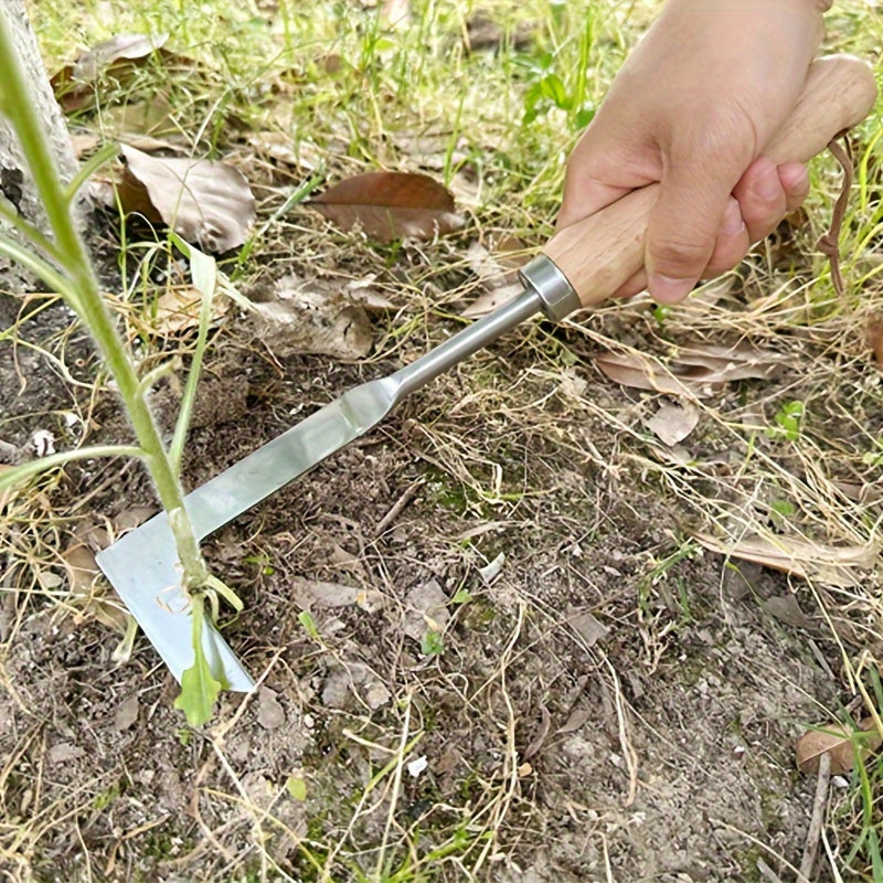 آلة إزالة الأعشاب اليدوية المصنوعة من الفولاذ المقاوم للصدأ والمزودة بآلية تروس، مصممة لإزالة الأعشاب الضارة وصيانة الطرق والممرات بكفاءة.