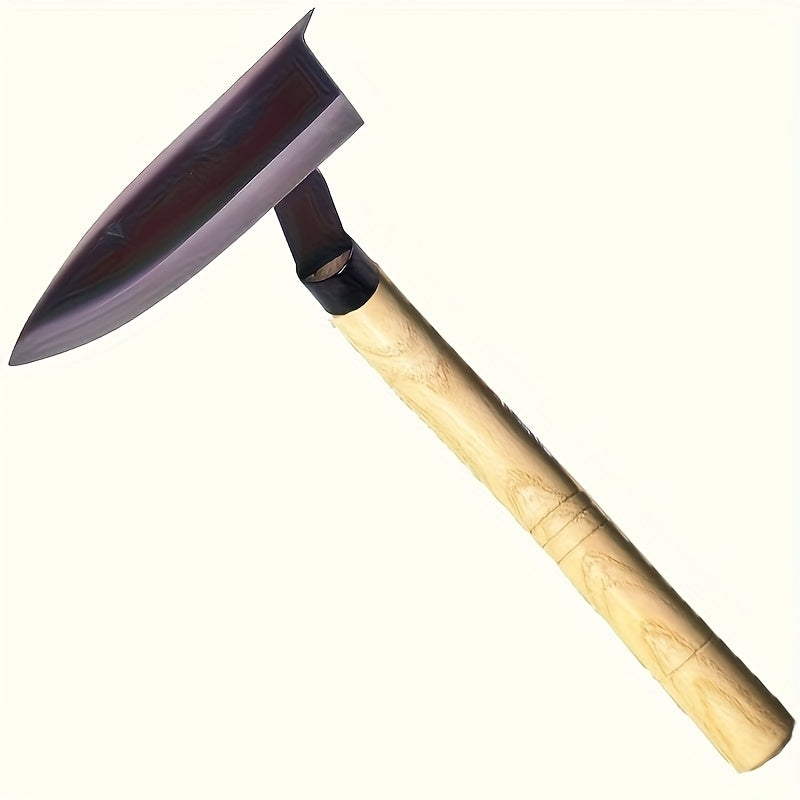 Dual-purpose Small Triangle Hoe Garden Hoe Tool - Suitable for Yard, Grass, Flower, and Vegetable Planting, Yard Maintenance, Compact Design, Urban Farming