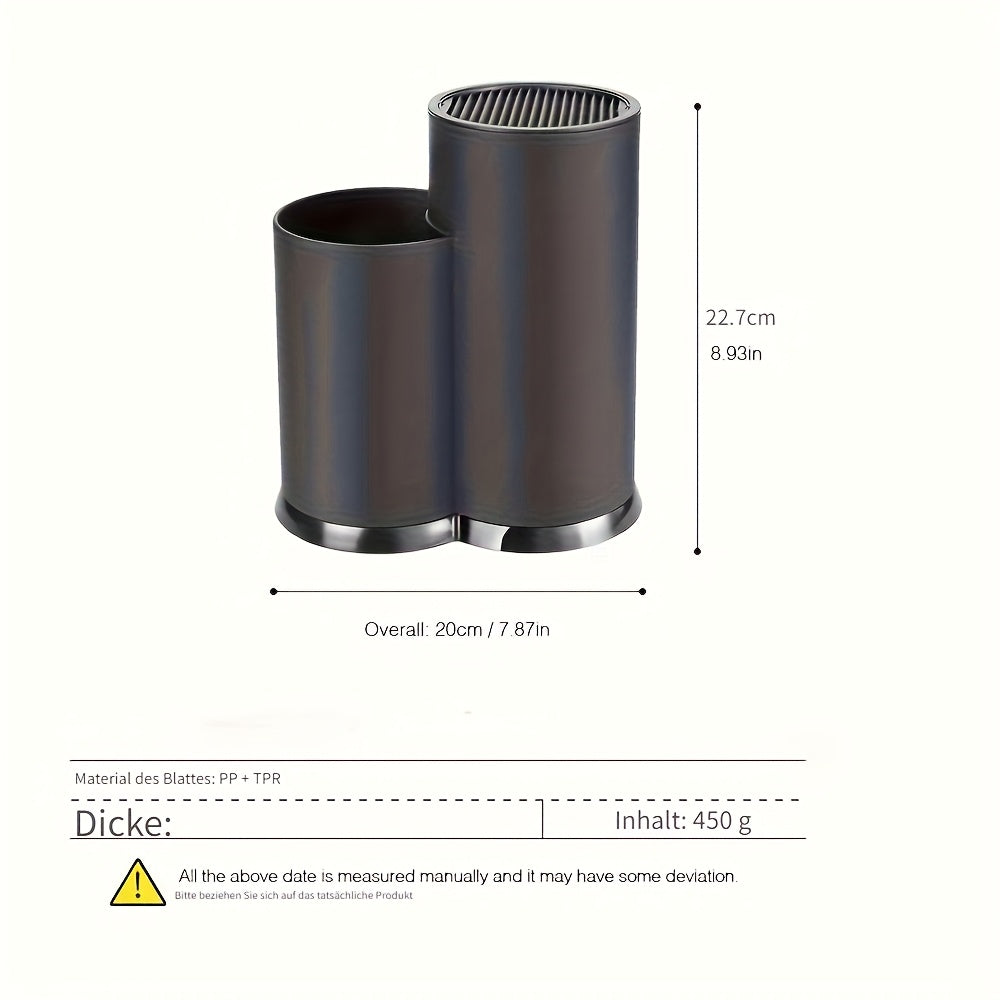 3-in-1 Multi-Functional Kitchen Utensil Holder | Safe Universal Tool Rack, Large Kitchenware &amp; Tableware Combined Drying Tube, Plastic Material, Must-Have Gift for Thanksgiving Feast