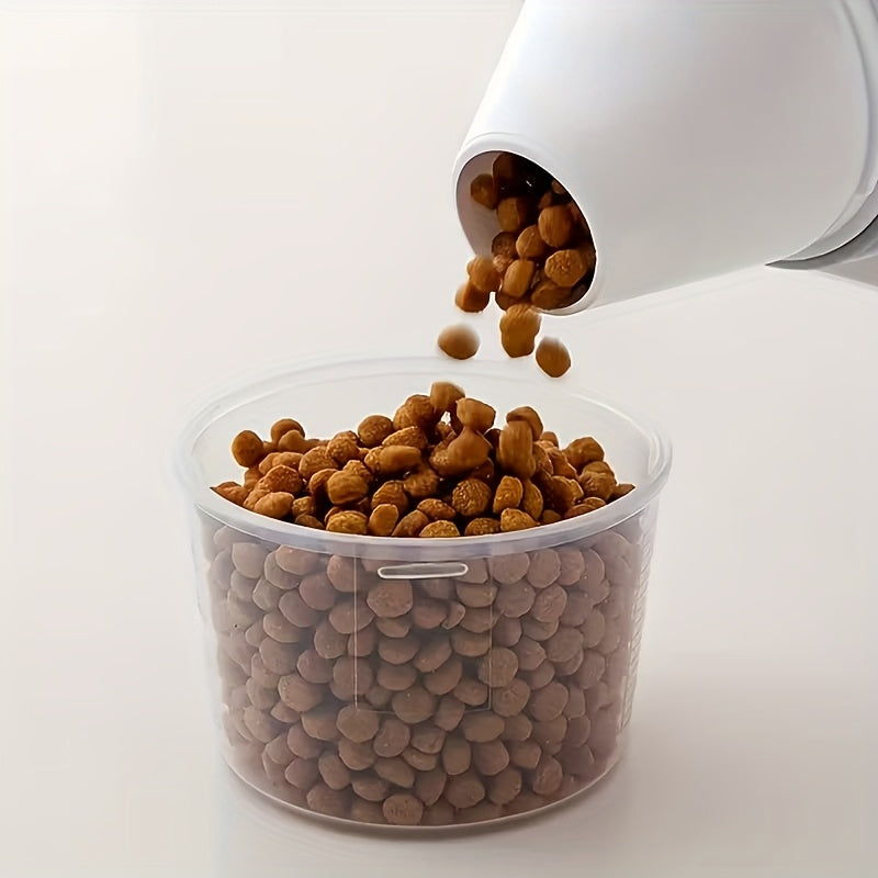 Contenants de stockage hermétiques pour nourriture animale (3 modèles). Fenêtre transparente, étanches et anti-humidité, design mignon, pour chiens, chats et nourriture humide. Durable, idéal pour organiser.