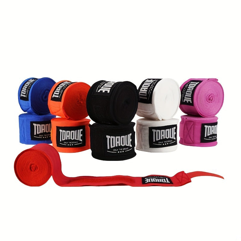 Bandes de boxe élastiques et respirantes offrant maintien, protection et stabilité pour entraînements MMA, Muay Thaï, kickboxing et séances de combat.