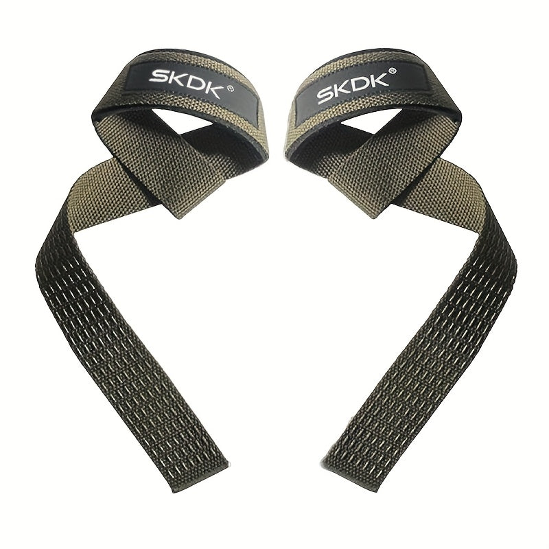 1 Pair SKDK Weight Lifting Wrist Straps with Extra Hand Grips - Breathable Mesh Gym Wrist Wraps for Deadlifts, Strength Training & Bodybuilding - Mixed Colors (Black/Blue/Pink/Red/Grey), Bodybuilding Essentials | Adjustable W