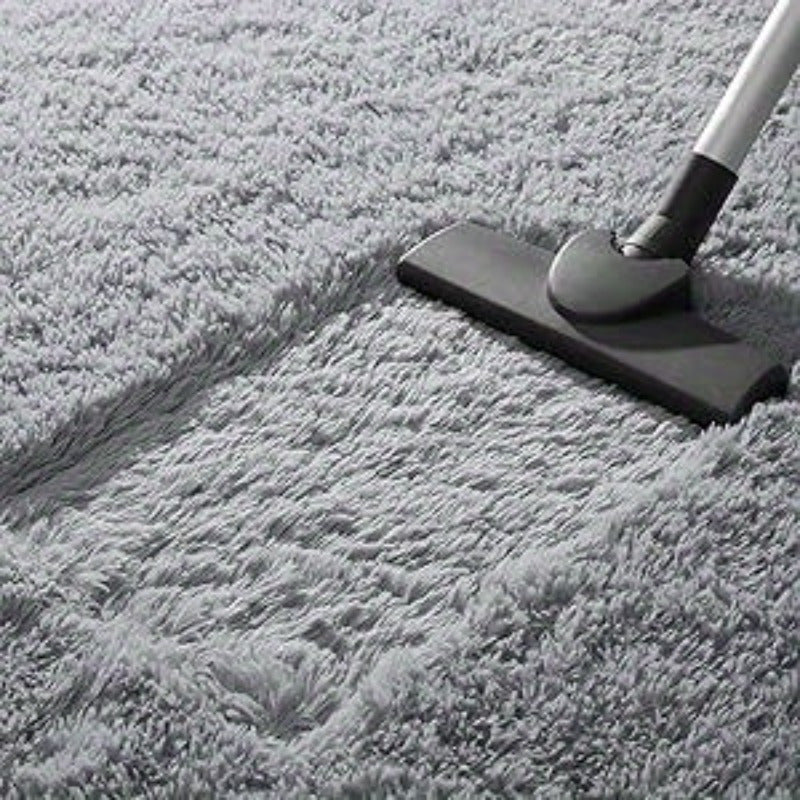 Tapis d’appoint en peluche douce Idéal pour salon, chambre, bureau ou coin maquillage, ajoute confort et décoration chaleureuse à la maison.