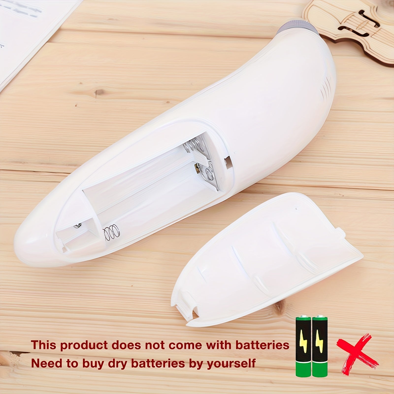 Appareil portable GENAI pour nettoyage des pores, 4 sondes, doux et sûr, adapté hommes et femmes, fonctionne sur piles.