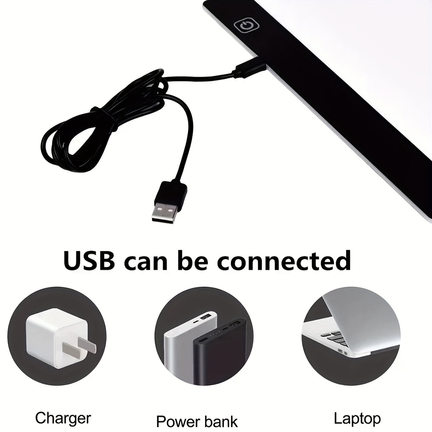 Tablette lumineuse LED A5/A4 pour enfants, 3 niveaux de luminosité, idéale pour dessiner et apprendre, cadeau éducatif pour fêtes.