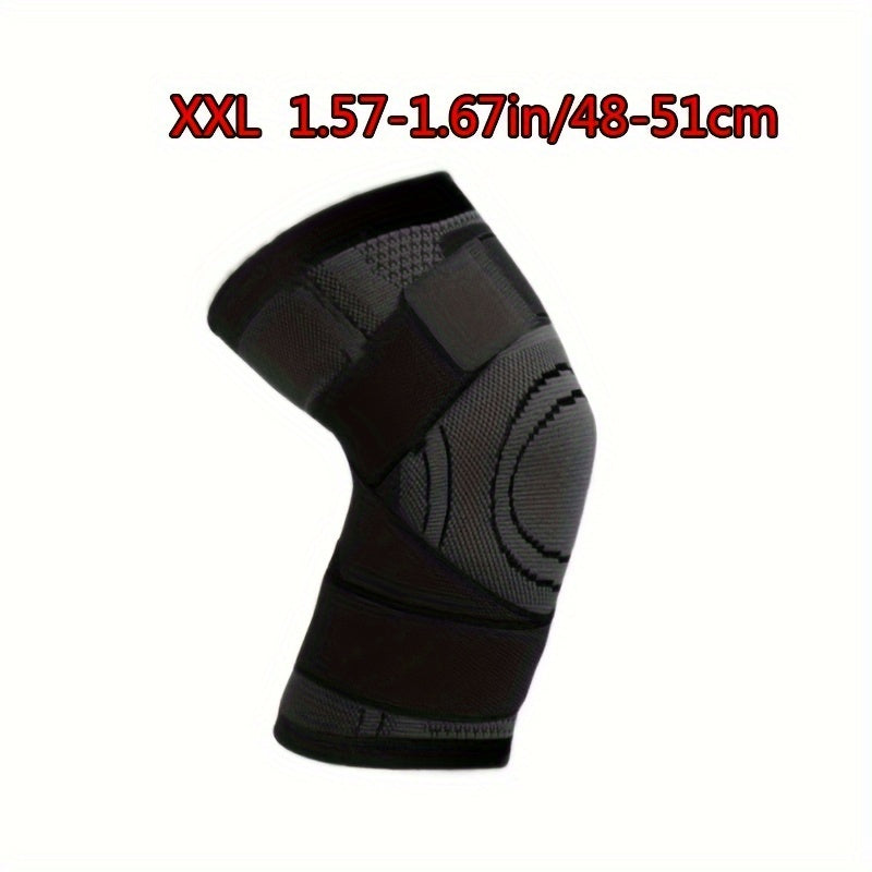 1pc Breathable Compression Knee Brace for Sports, Gym, Hiking, And Joint Support - High Elastic Knee Pad Protector for Fitness