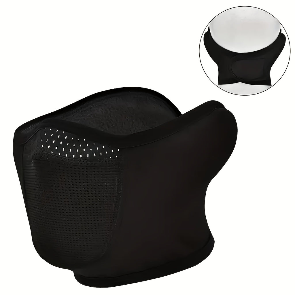 Masque d’hiver pour protection contre le vent et le froid, idéal pour moto, vélo, ski, randonnée et alpinisme, offrant confort et chaleur.