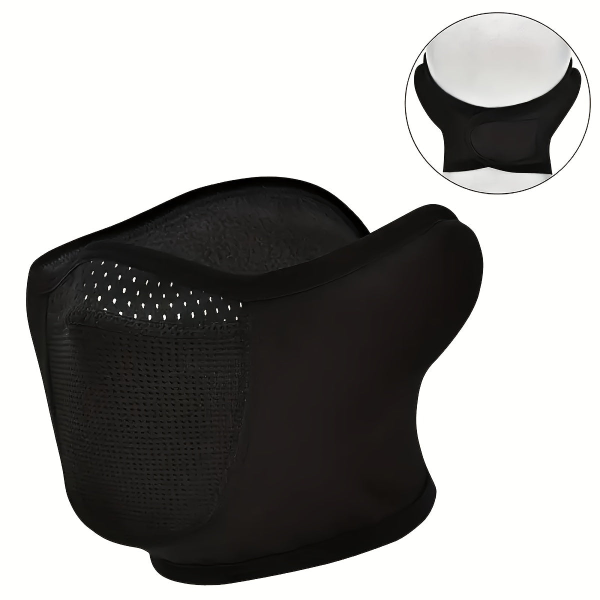 Masque d’hiver pour protection contre le vent et le froid, idéal pour moto, vélo, ski, randonnée et alpinisme, offrant confort et chaleur.