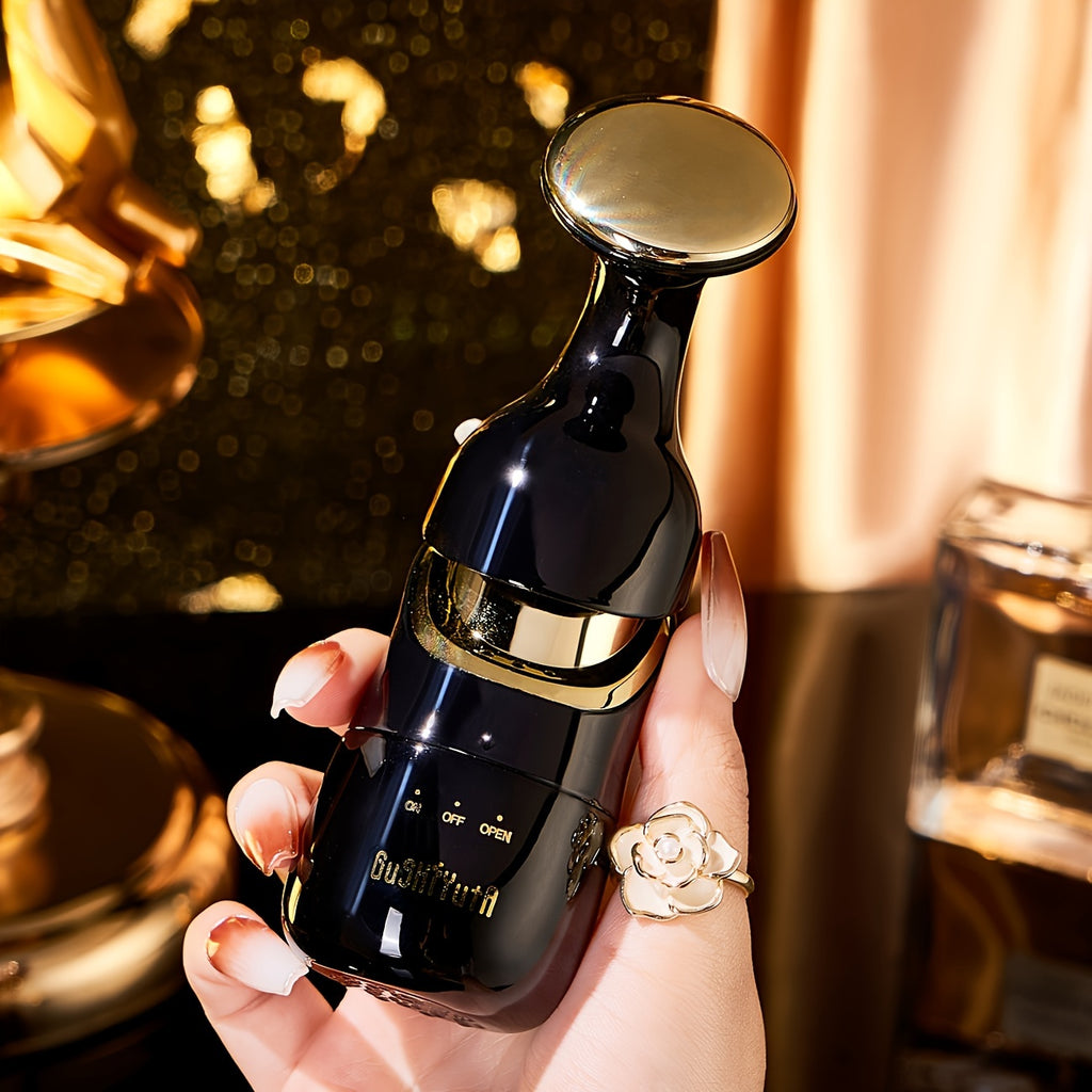 Appareil de massage visage et yeux multifonction GuSHiYuTA, fonctionne avec piles AA 36V, idéal spa maison et soins beauté, cadeau pratique.