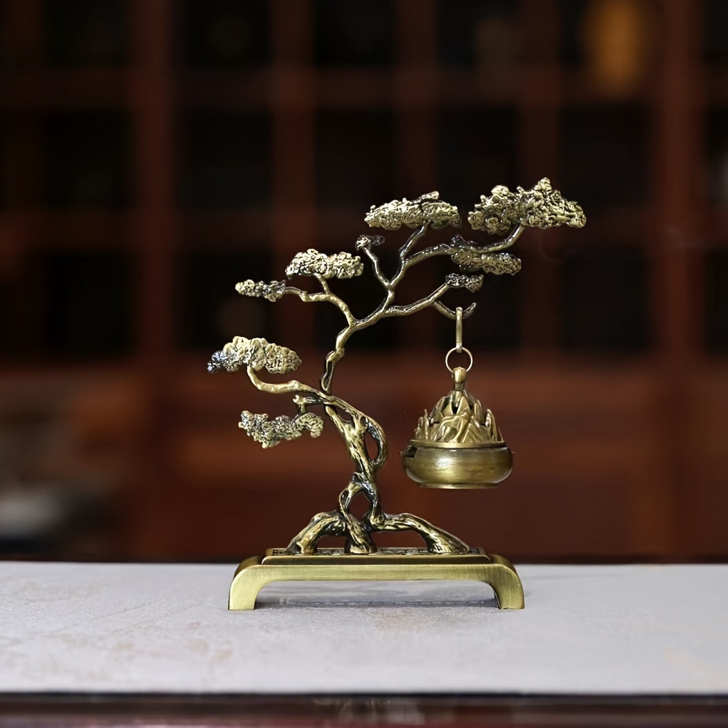 Porte-encens, accessoire décoratif permettant de maintenir et brûler encens en toute sécurité, adapté maison, méditation ou relaxation.