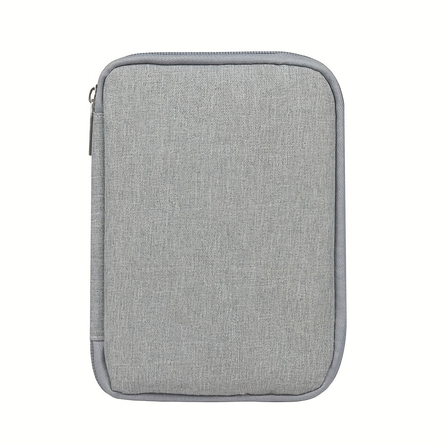 Packing Organizers, Luggage Organizer Bag, Travel Digital Cable Storage Pouch with 8 Elastic Loops for Data Lines, Earphone Wires, USB Drives, Memory Card Electronic Accessories &amp; Watch Straps – Mesh Compartment Holder, Sui