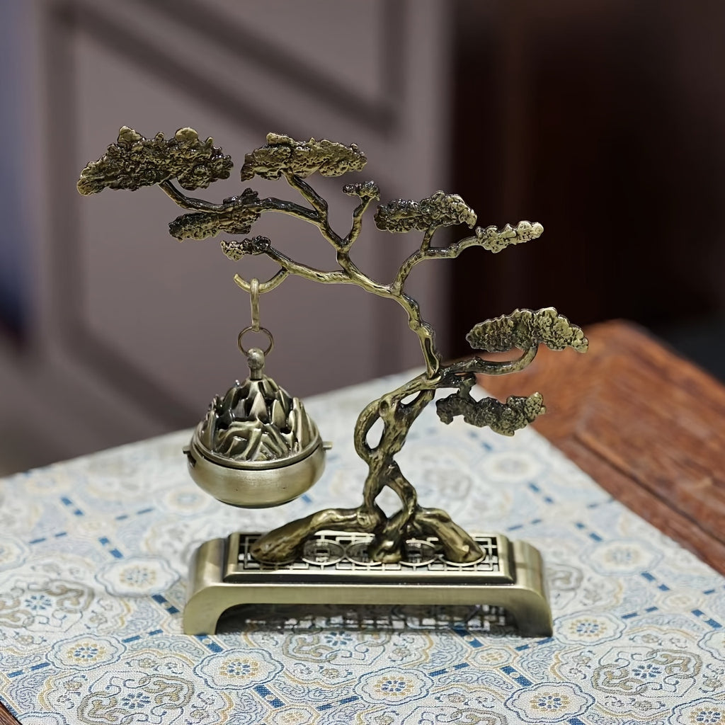 Porte-encens, accessoire décoratif permettant de maintenir et brûler encens en toute sécurité, adapté maison, méditation ou relaxation.