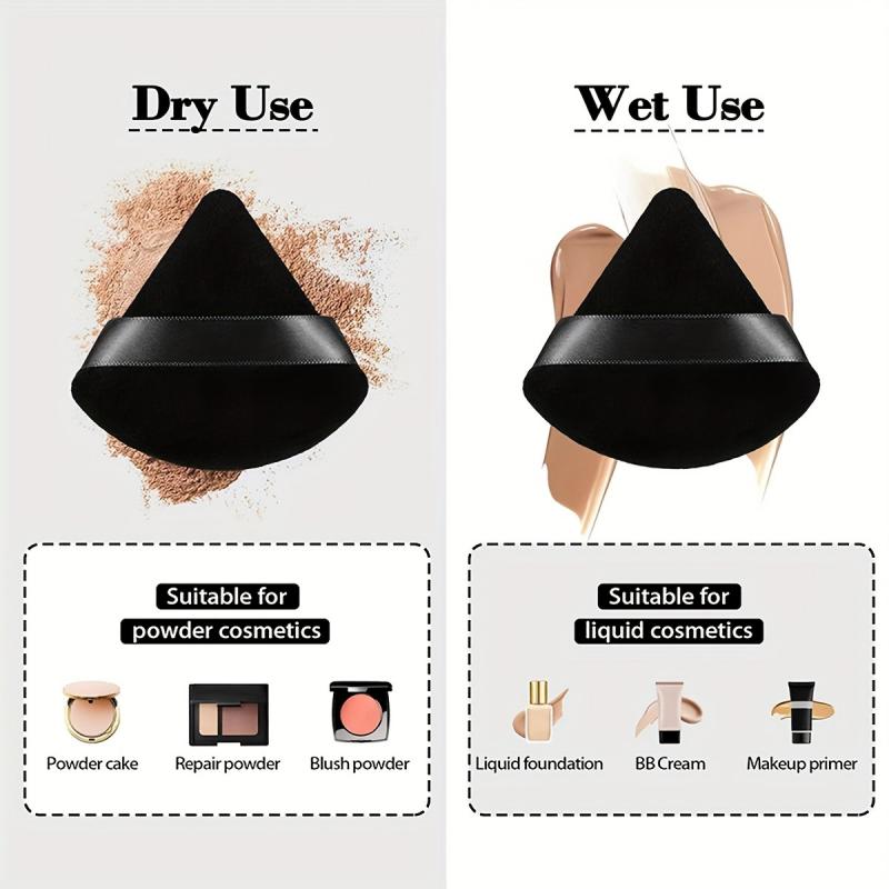 Set maquillage 47 pièces : trousse zippée, 25 pinceaux, éponge nettoyage, 16 applicateurs poudre et 4 mini éponges beauté.